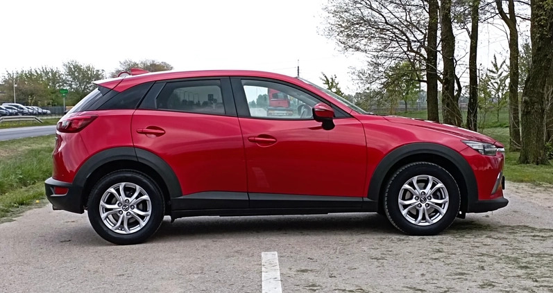 Mazda CX-3 cena 53900 przebieg: 200000, rok produkcji 2015 z Żuromin małe 466